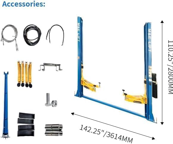 10000 lb 2 post car lift,buy 2 post lift,ME 10000 lift best for garage,10000 lb lift pros cons,2 post lift vs 4 post lift,should I buy a 2 post lift performance testing and real-world results