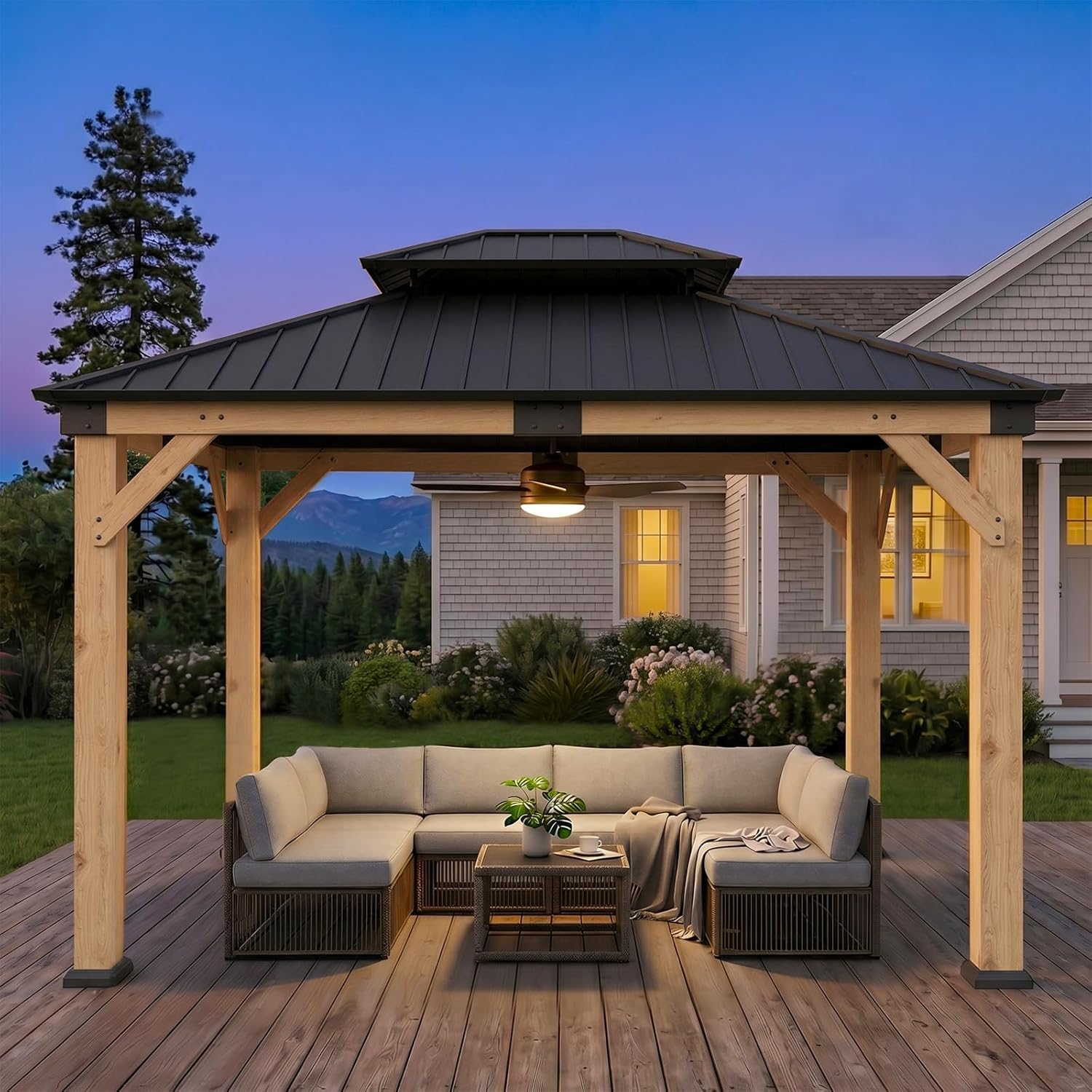 12x14 wood gazebo worth it,best 12x14 gazebo for patio,cedar wood gazebo pros cons,12x14 hardtop gazebo vs metal,Oasisphere gazebo honest unboxing and complete package contents