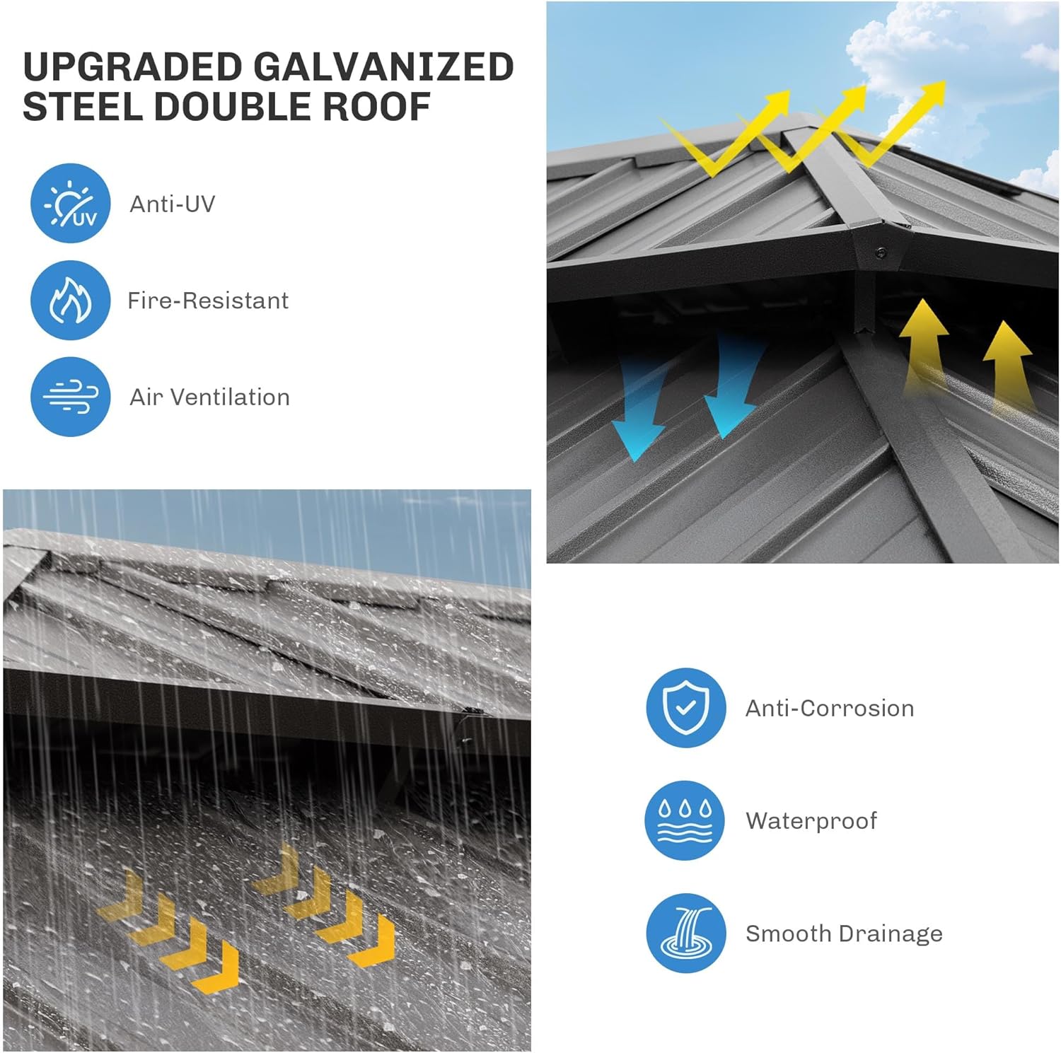 Step-by-step guide for 14x24 ft outdoor gazebo with double layered steel roof,should I buy a hardtop gazebo,14x24 ft gazebo pros and cons,best large gazebo for backyard,GAZEBEST gazebo worth buying,outdoor gazebo with mosquito netting for patio - complete tutorial