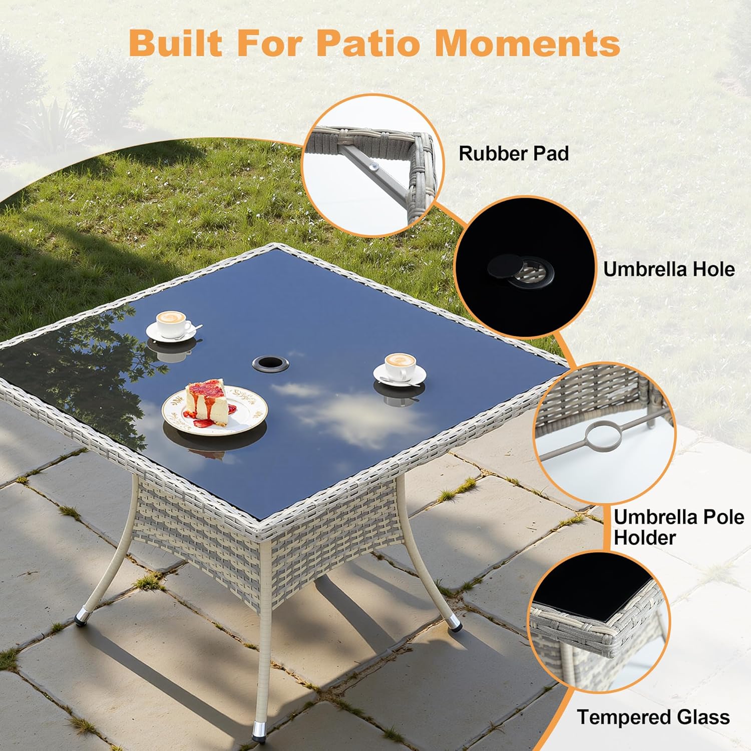 15 piece patio dining set,best patio dining set for large groups,15 piece outdoor furniture set pros cons,Muphyers patio set worth buying,expandable patio dining set vs standard,patio furniture set with wicker chairs performance testing and real-world results