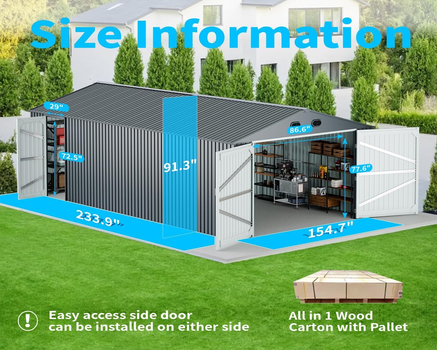 Step-by-step guide for 20x13 metal garage shed worth buying,should I buy a 20x13 metal shed,20x13 metal garage shed pros cons,best large metal shed for car,20x13 metal shed vs alternatives,ELOMBR metal shed honest - complete tutorial