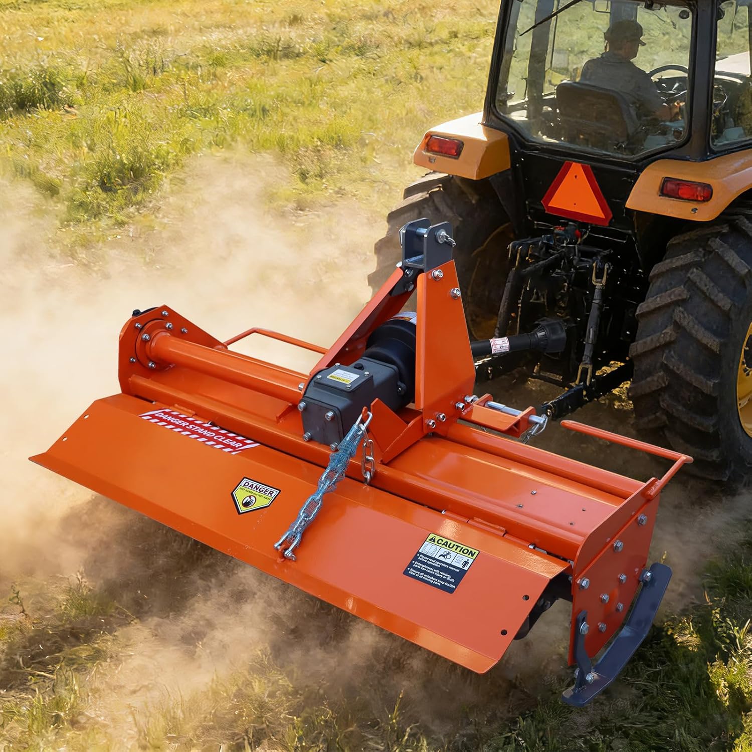 Image 1 of 42 3 point rotary tiller attachment