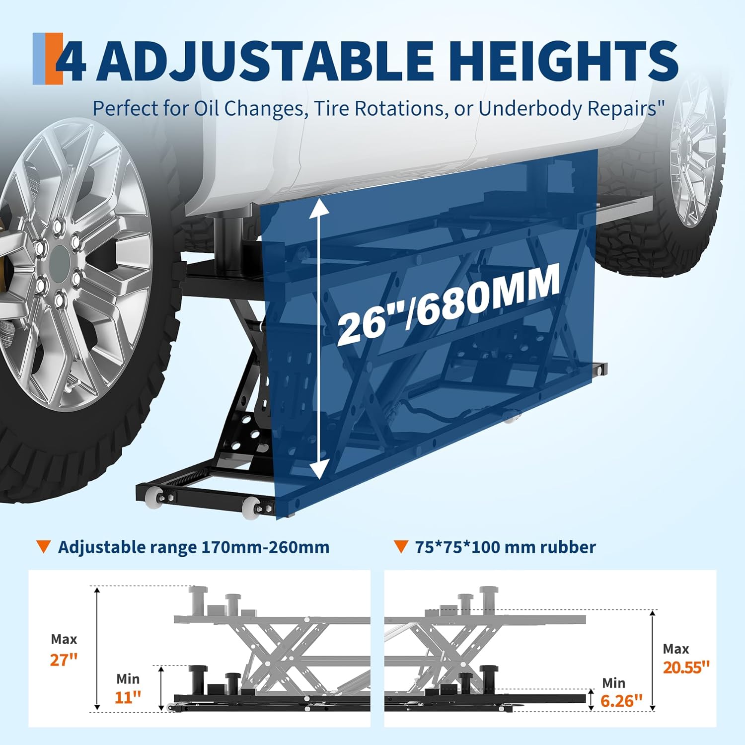 7000lbs portable car lift,best scissor jack for trucks,heavy duty car lift pros cons,portable auto lift for garage,7000lb vehicle lift worth buying,should I buy a portable car lift unboxing and complete package contents