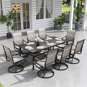 Image 1 of 8 piece patio dining set