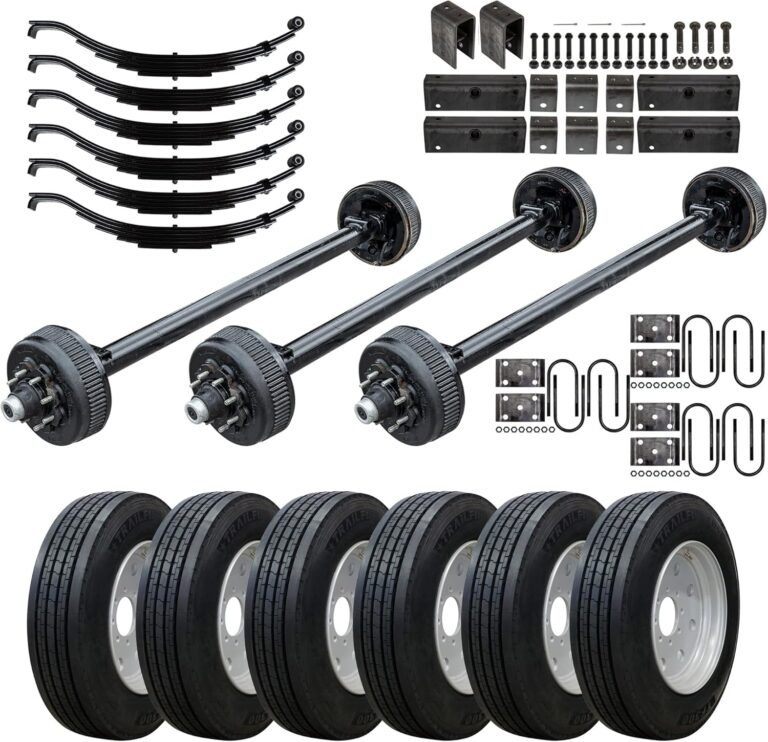 Image 1 of 8000 lb triple axle trailer kit worth it
