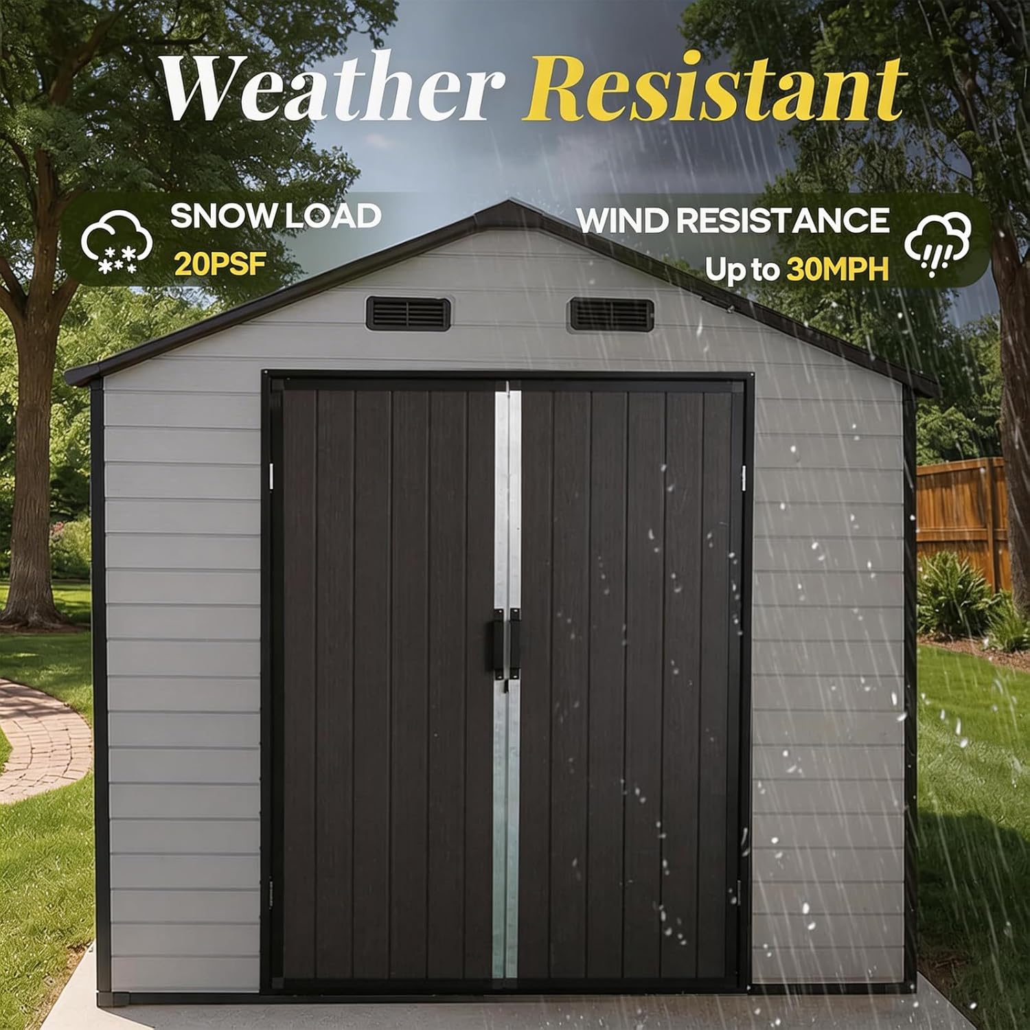 8x14 resin storage shed with floor,should I buy an outdoor storage shed,best resin shed for backyard,8x14 shed pros cons,FammyLoft resin shed worth buying,resin storage shed vs wood performance testing and real-world results