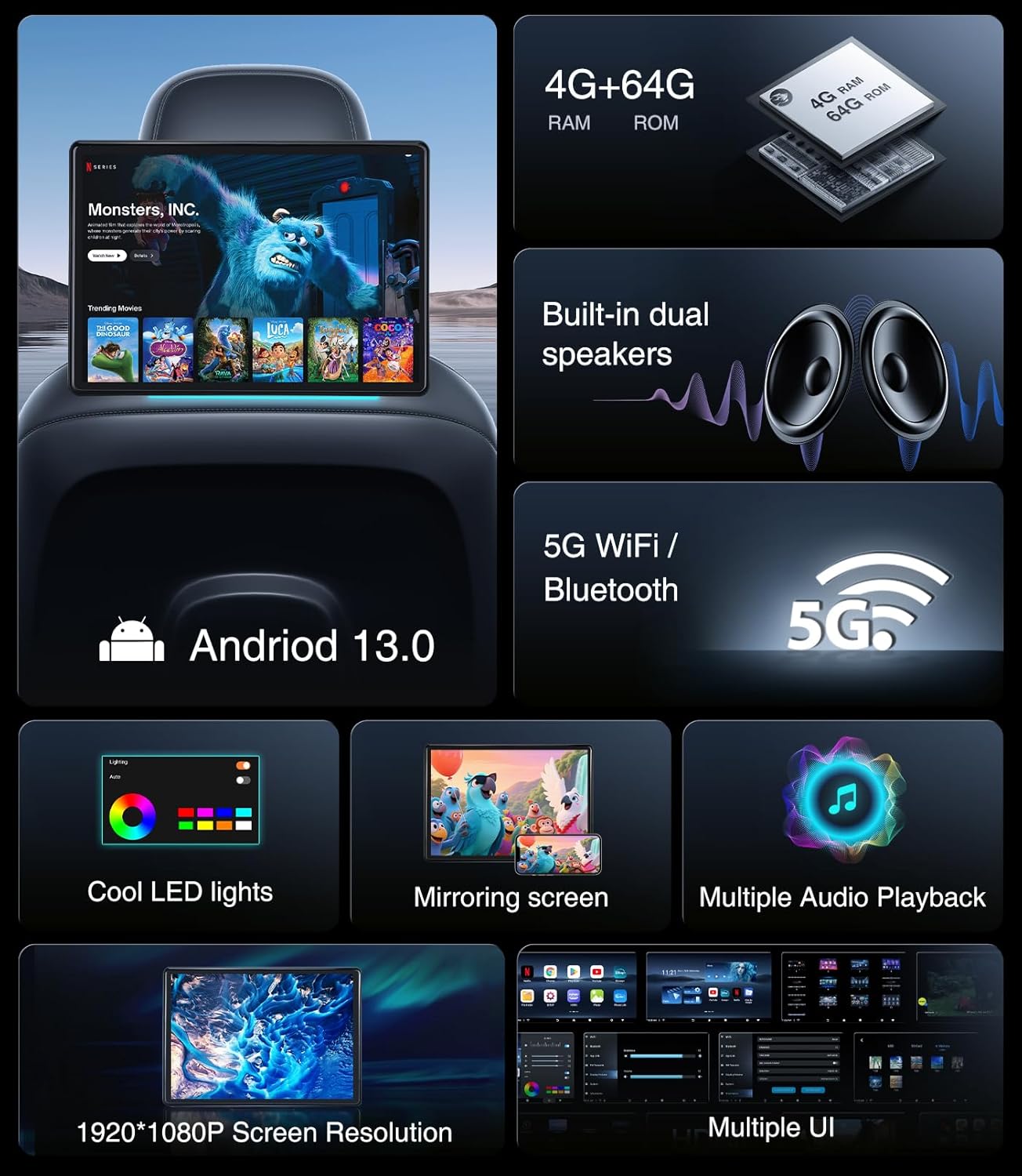 AINAVITO headrest monitors worth it,should I buy AINAVITO headrest monitors,AINAVITO vs other car monitors,AINAVITO headrest monitor pros cons,best headrest monitors for car,AINAVITO monitors worth buying unboxing and complete package contents