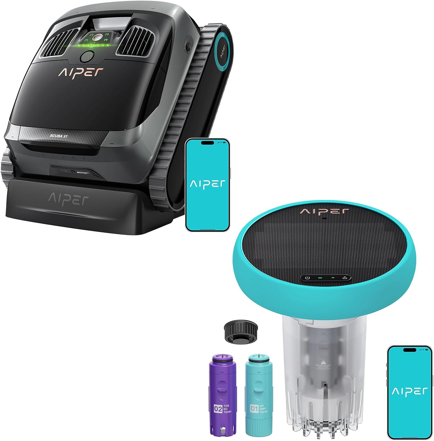 Image 1 of AIPER Scuba X1 robotic pool cleaner worth it