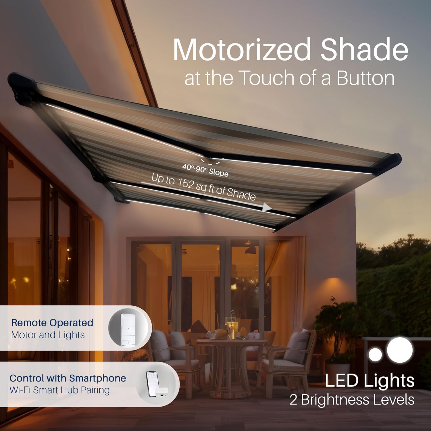 Step-by-step guide for ALEKO motorized patio awning worth it,should I buy ALEKO motorized awning,ALEKO awning pros cons,best motorized awning for patio,ALEKO Italian Series honest,motorized awning with LED lights - complete tutorial