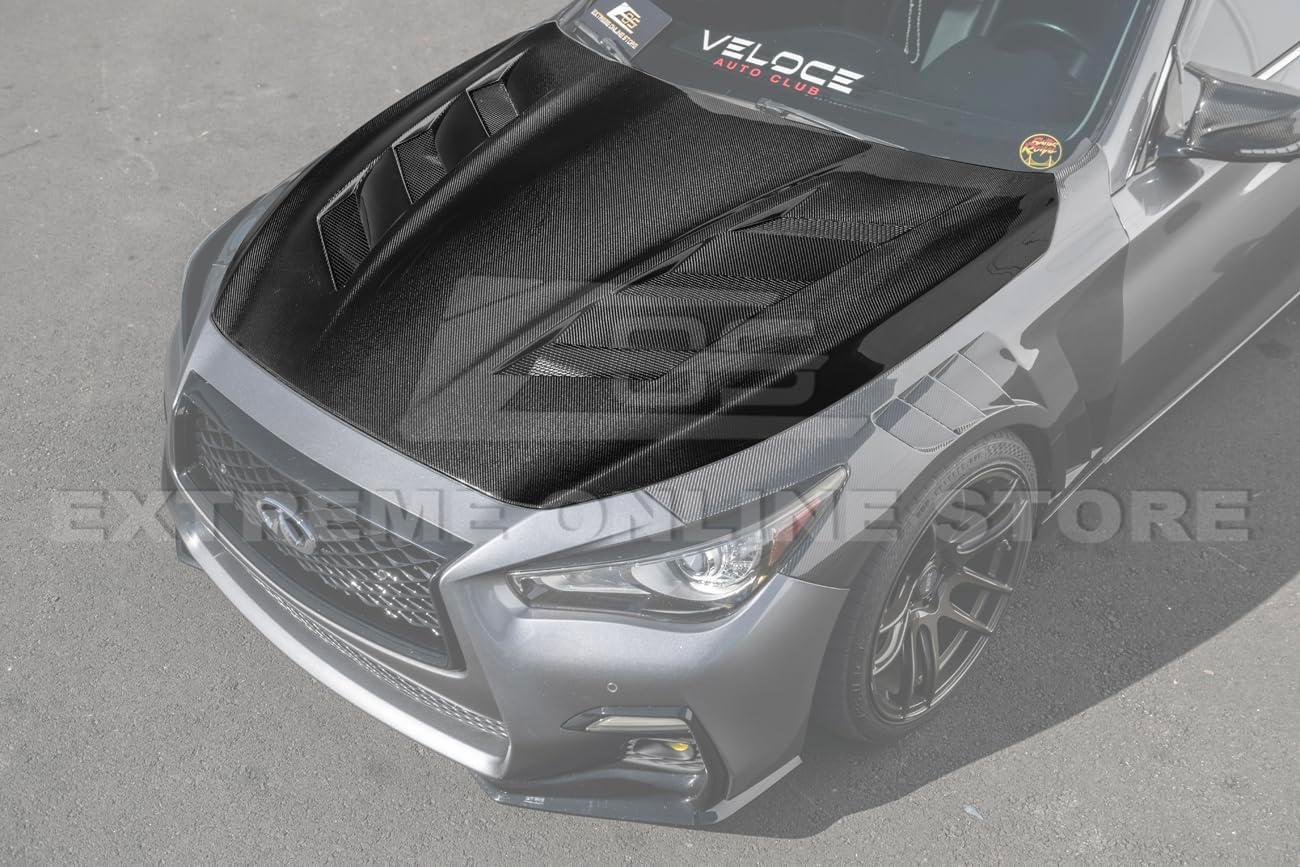 AMS carbon fiber hood cover worth it,should I buy AMS style hood cover,AMS carbon fiber hood cover pros cons,best carbon fiber hood cover for Infiniti Q50,AMS hood cover vs alternatives,Infiniti Q50 AMS hood cover upgrade unboxing and complete package contents