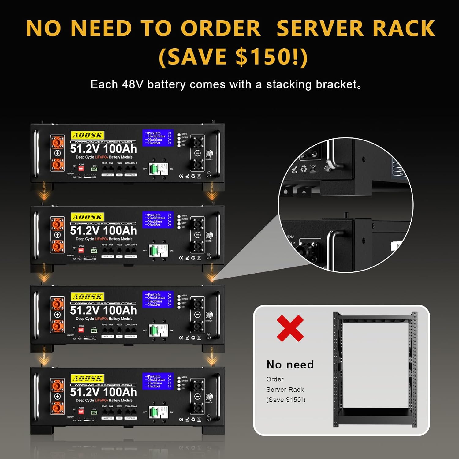 AOUSK 48V 100Ah battery worth buying,should I buy AOUSK 48V battery,AOUSK 48V vs other solar batteries,AOUSK 48V 100Ah pros cons,best 48V LiFePO4 battery for solar,AOUSK server rack battery honest performance testing and real-world results