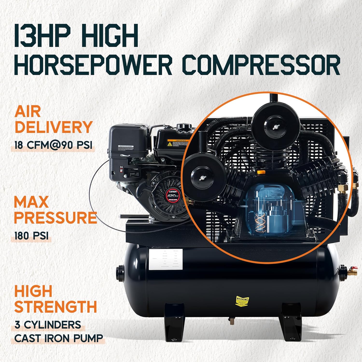 Albott 13HP Gas Compressor Worth It? Our Honest Pros & Cons 4 Albott 13HP gas compressor worth it,should I buy Albott 13HP compressor,Albott 13HP vs alternatives,Albott 13HP pros cons,best gas compressor for workshop,Albott 30 gallon compressor honest performance testing and real-world results