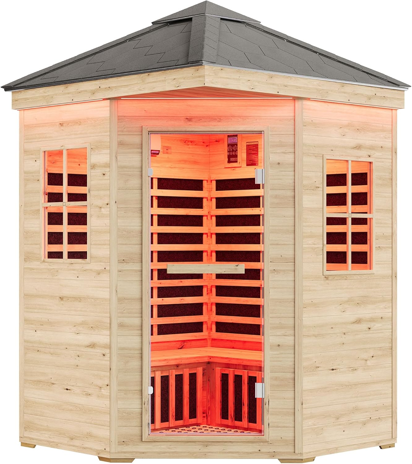 Image 1 of Albott 4 person outdoor sauna worth it