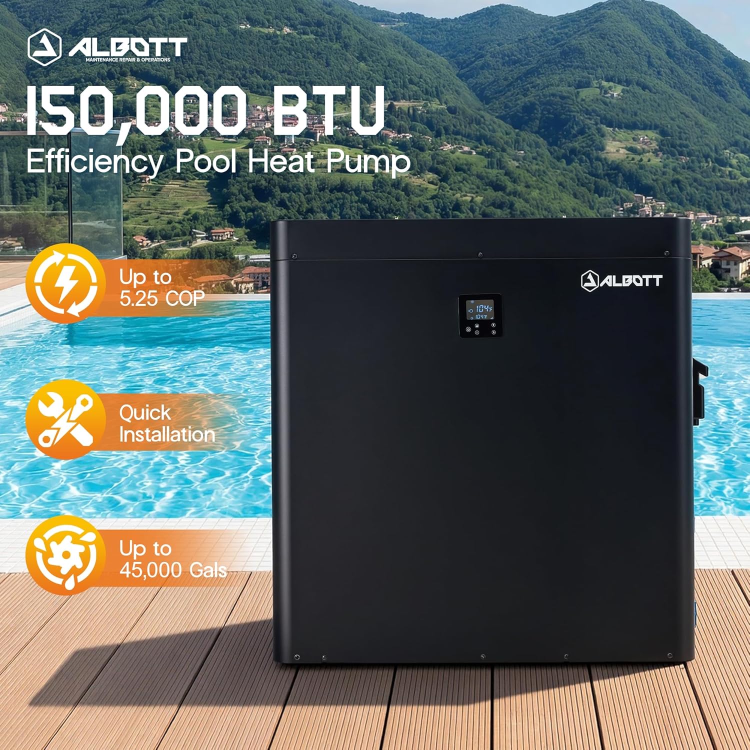 Step-by-step guide for Albott pool heat pump worth it,should I buy Albott pool heater,Albott heat pump pros cons,best pool heater for 45000 gallons,Albott 150000 BTU worth buying,Albott vs other pool heaters - complete tutorial
