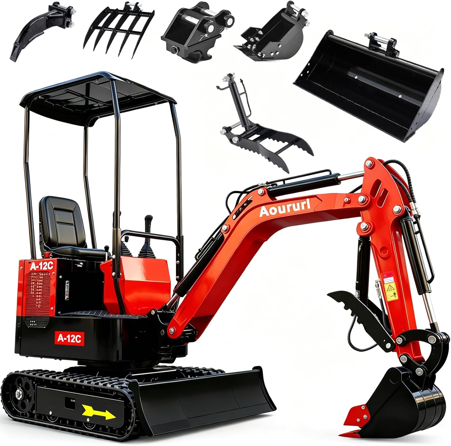 Image 1 of Aoururl 1.4 ton mini excavator worth it