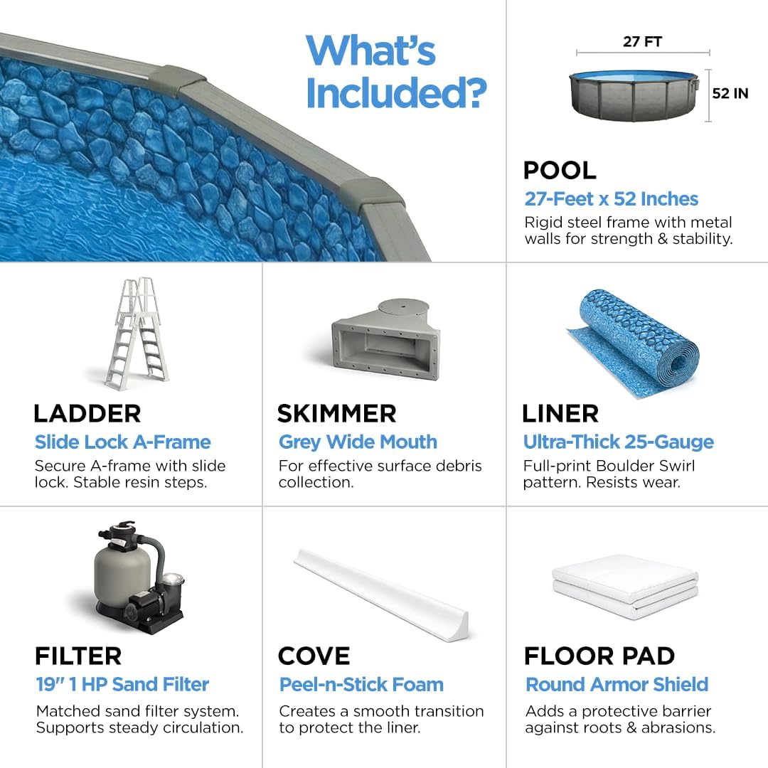 AquaDoc Coventry pool worth it,AquaDoc Coventry pros cons,best above ground pool kit,AquaDoc Coventry vs competitors,should I buy AquaDoc Coventry,AquaDoc Coventry Elite package unboxing and complete package contents