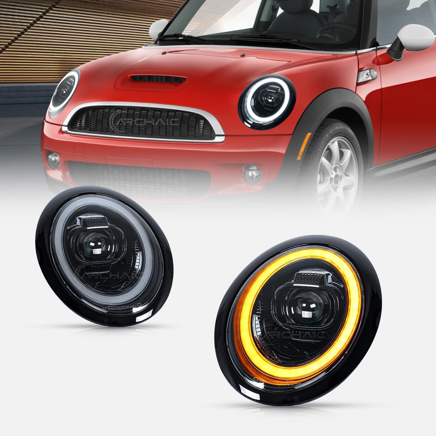 Image 1 of Archaic Union Jack headlights worth it