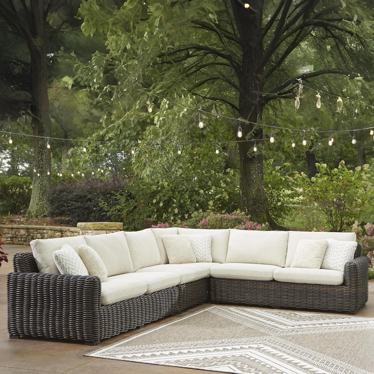 Ashley Kimora sectional worth it,should I buy Ashley Kimora sectional,Ashley Kimora sectional pros cons,best outdoor sectional for patio,Ashley Kimora vs other sectionals,Ashley Kimora sectional honest opinion unboxing and complete package contents