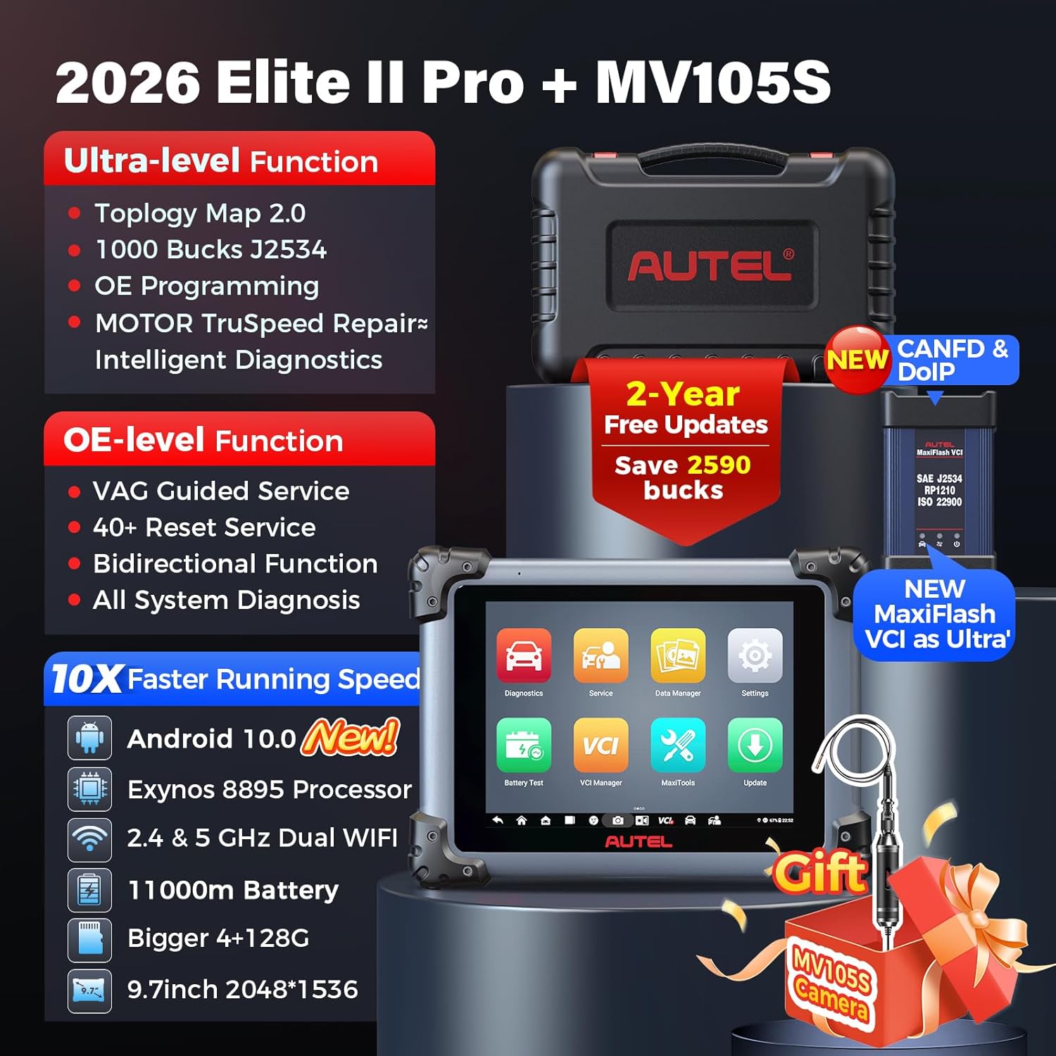 Autel MaxiSys Elite II Pro worth it,should I buy Autel Elite II Pro,Autel Elite II Pro pros cons,best professional diagnostic scanner,Autel Elite II Pro vs alternatives,Autel Elite II Pro for professional shop unboxing and complete package contents