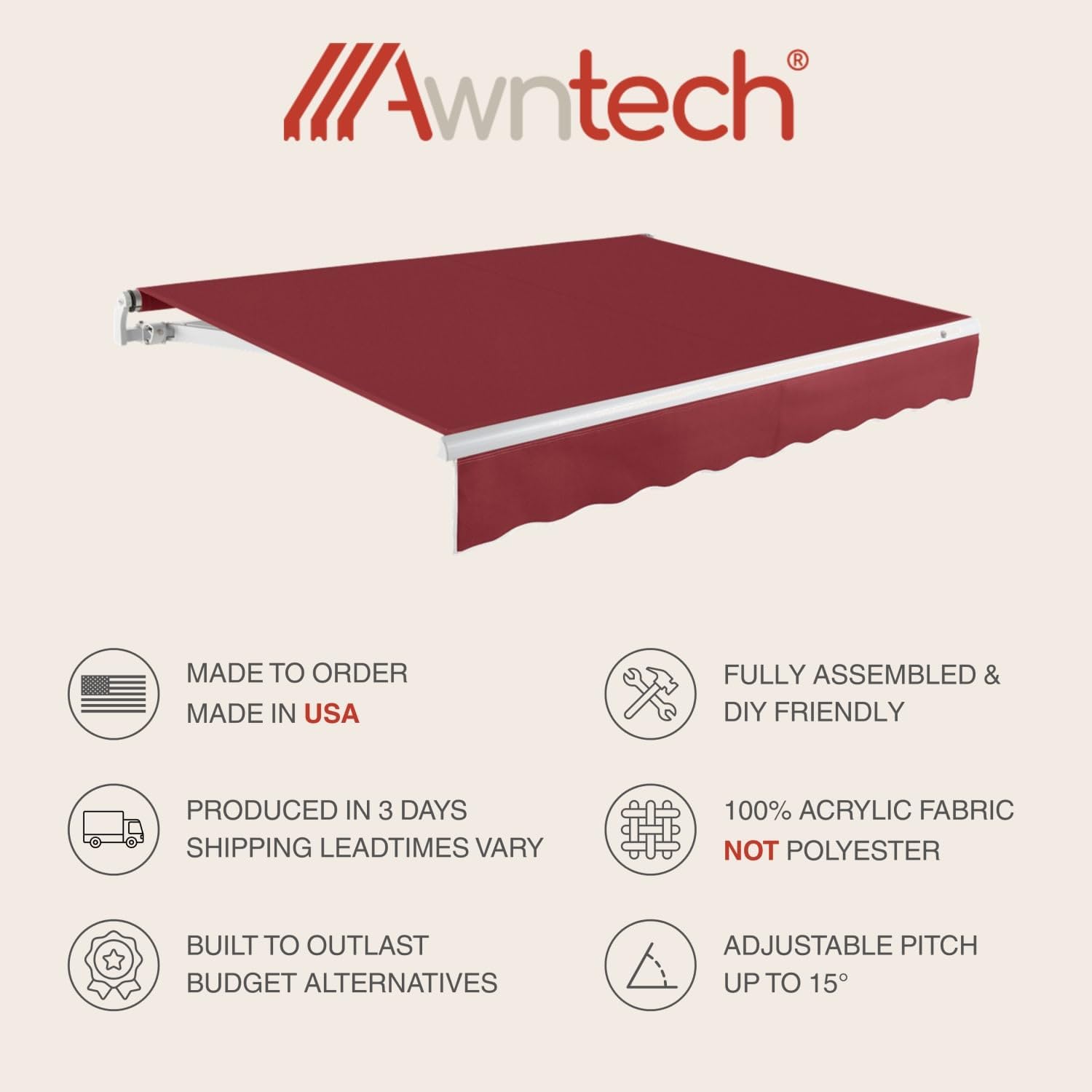Awntech Maui awning worth it,Awntech Maui retractable awning pros cons,should I buy an Awntech Maui awning,Awntech Maui vs competitors,best patio retractable awning for house,Awntech Maui awning customer feedback performance testing and real-world results