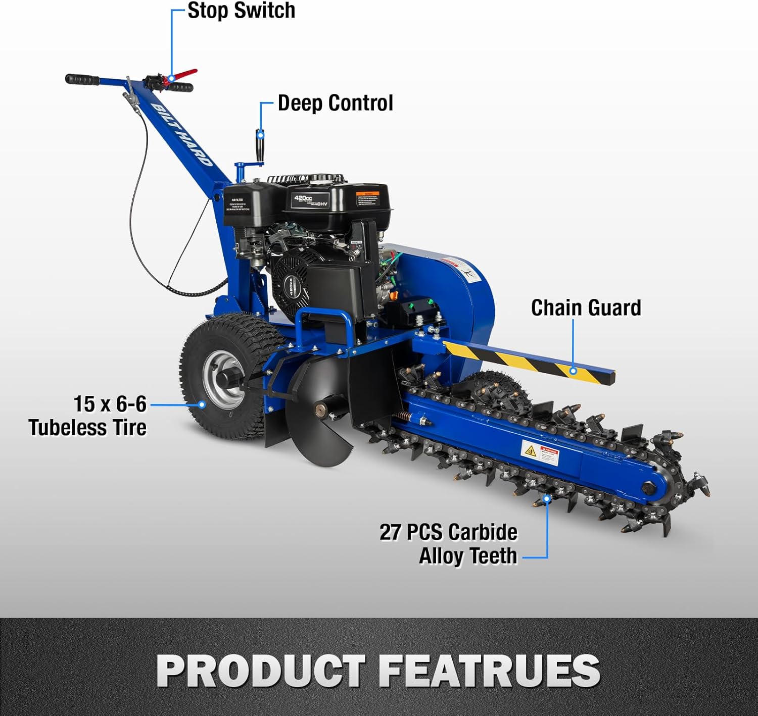 Step-by-step guide for BILT HARD 24 trencher worth it,should I buy BILT HARD trencher,BILT HARD trencher pros cons,best gas powered trencher for commercial,BILT HARD 15HP trencher honest,BILT HARD vs other trenchers - complete tutorial