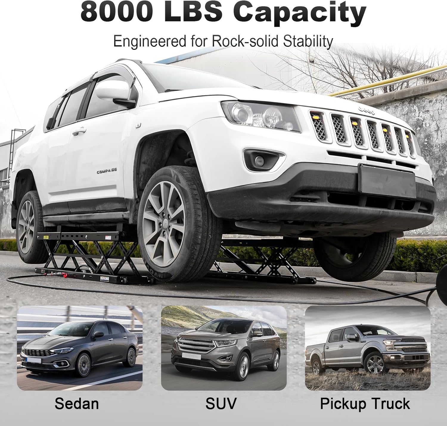 BILT HARD 8000 lb lift worth it,should I buy BILT HARD lift,BILT HARD lift pros cons,best portable car lift for garage,BILT HARD 8000 lb lift honest,BILT HARD lift vs alternatives unboxing and complete package contents