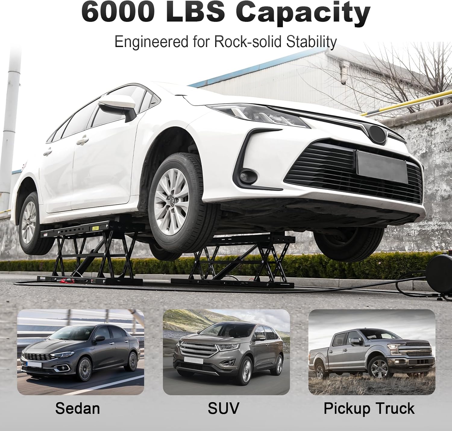 BILT HARD portable car lift 6000 lbs,should I buy BILT HARD car lift,BILT HARD portable lift vs quick jack,BILT HARD car lift pros cons,best portable car lift for SUV,6000 lb car lift worth buying unboxing and complete package contents