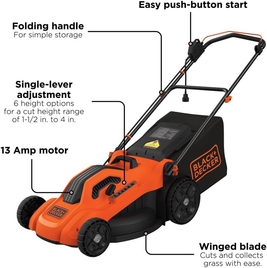 BLACK+DECKER Electric Lawn Mower Worth It? Our Honest Pros & Cons 2 BLACK+DECKER electric lawn mower worth it,should I buy a BLACK+DECKER electric mower,BLACK+DECKER corded mower pros cons,best electric lawn mower for small yards,BLACK+DECKER BEMW213 honest opinion,corded vs cordless lawn mower unboxing and complete package contents