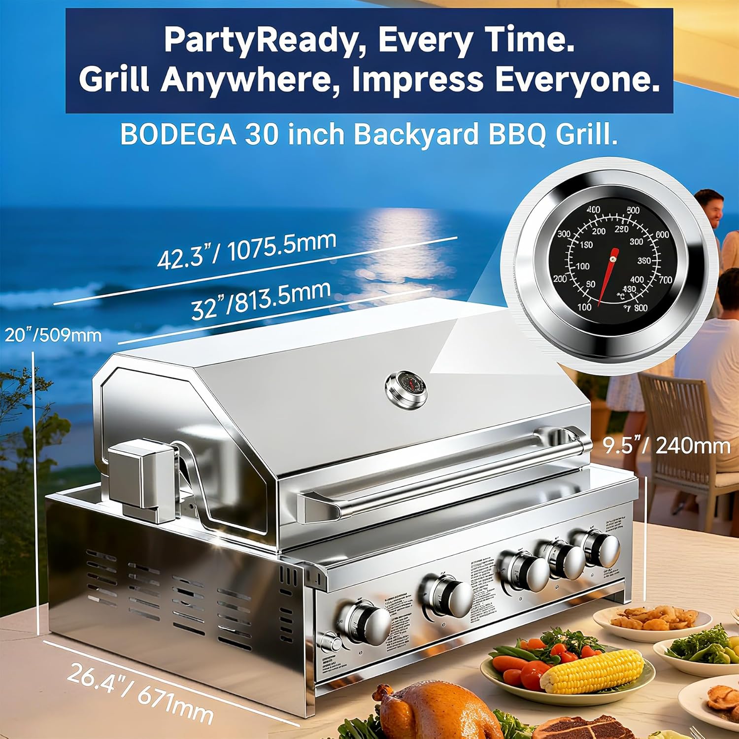 BODEGA 30 inch propane grill,BODEGA outdoor grill worth buying,BODEGA grill vs Weber,BODEGA 58000 BTU propane grill pros cons,best outdoor kitchen grill for camping,should I buy BODEGA gas grill unboxing and complete package contents