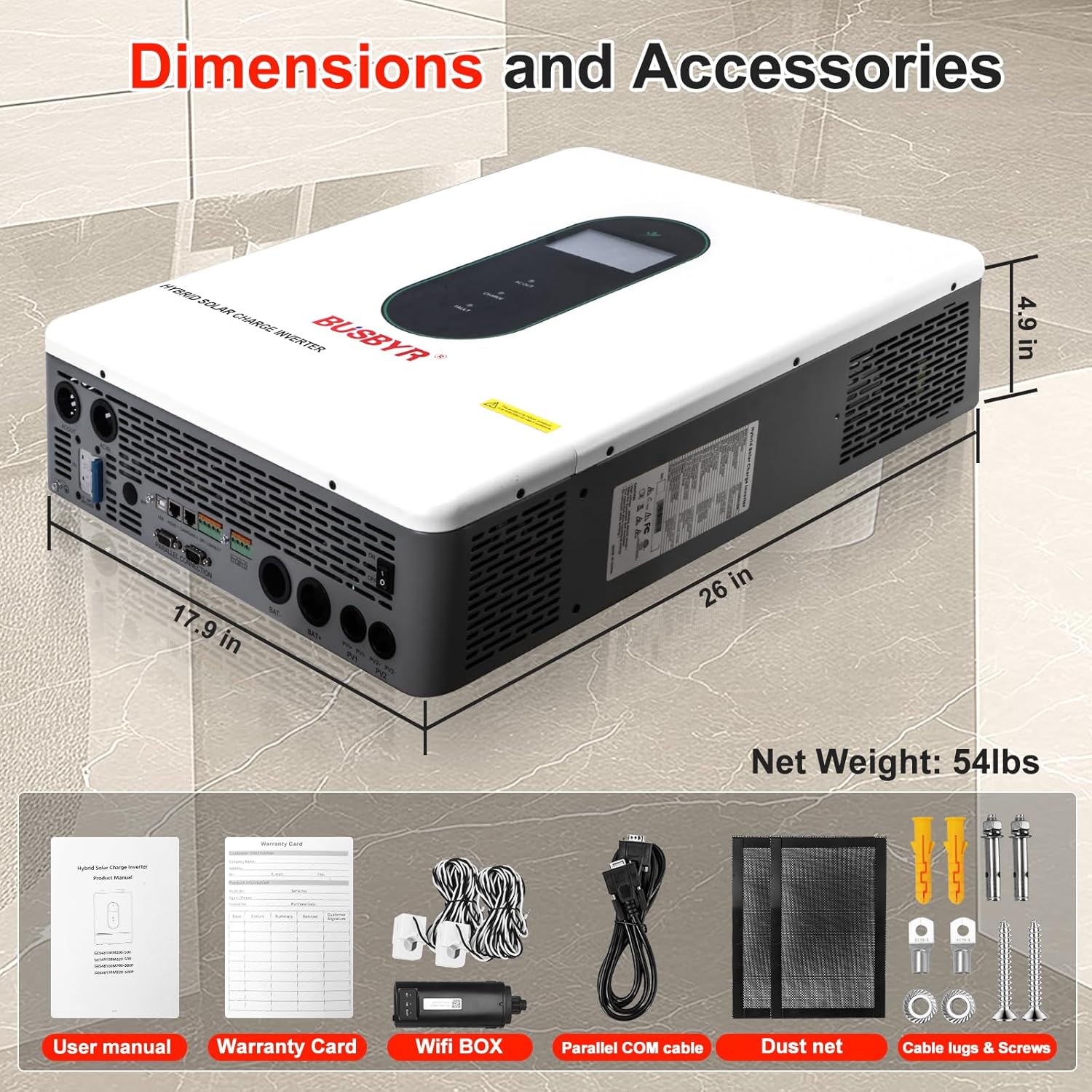 Step-by-step guide for BUSBYR 12000W hybrid inverter worth it,should I buy BUSBYR 12000W inverter,BUSBYR inverter pros cons,best hybrid inverter for home backup,12000W solar inverter worth buying,BUSBYR GES48120M220-500P honest - complete tutorial