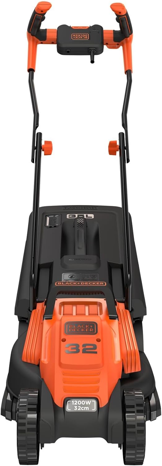 Black Decker BEMW451BH worth it,Black Decker 1200W lawnmower pros cons,best corded electric lawnmower for small gardens,BEMW451BH vs other mowers,should I buy the Black Decker E-Drive mower,Black Decker 32cm mower honest opinion unboxing and complete package contents