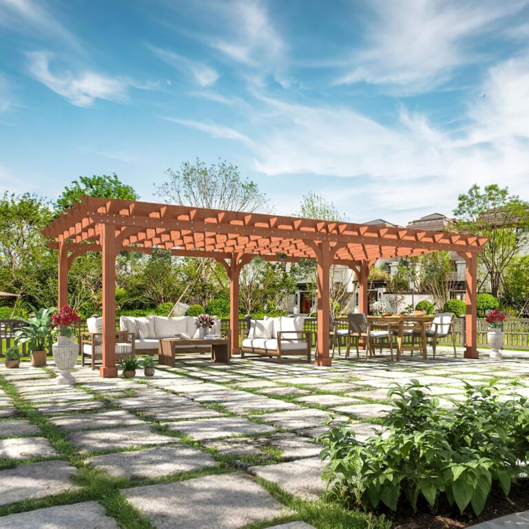 Image 1 of BlueWish 12x24 outdoor pergola worth it