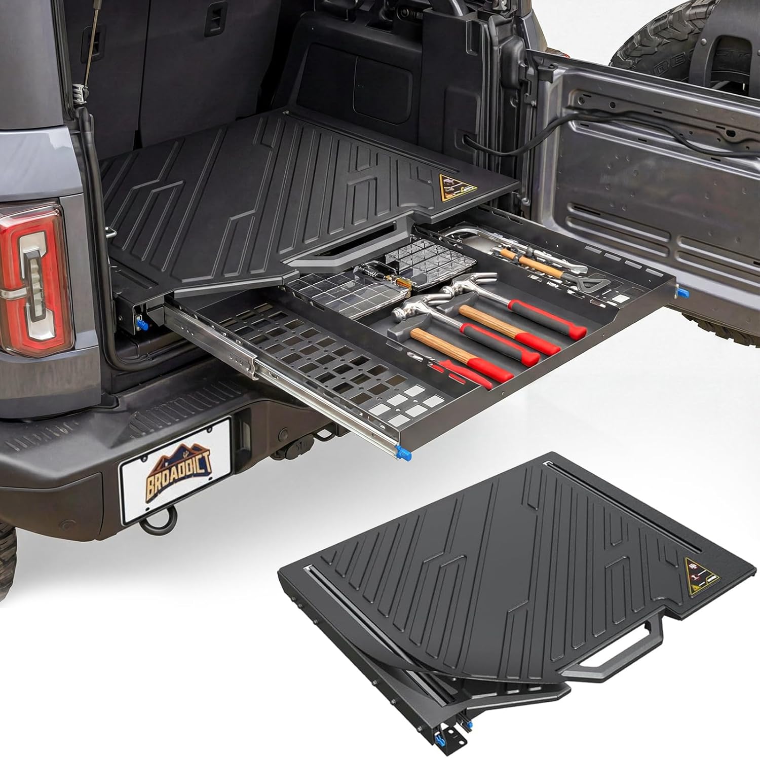 Image 1 of Broaddict Bronco tailgate drawer worth it