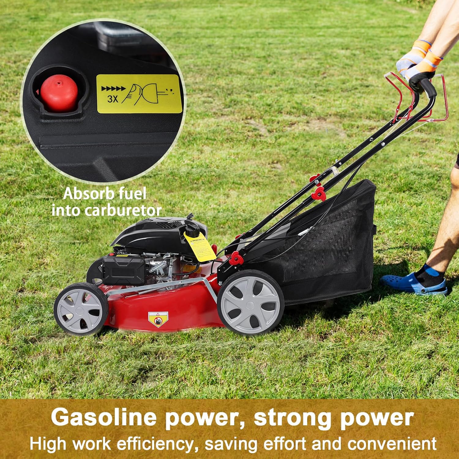 C-LARSS Gas Lawn Mower Worth It? Our Honest Pros & Cons 4 C-LARSS gas lawn mower worth it,should I buy C-LARSS mower,C-LARSS vs other mowers,C-LARSS gas mower pros cons,best self propelled mower for yard,C-LARSS 141cc mower honest performance testing and real-world results