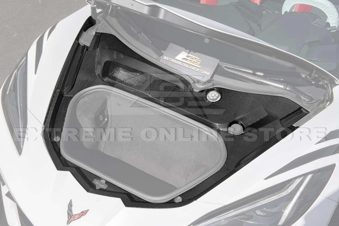 C8 Corvette carbon fiber frunk trim,should I buy C8 carbon fiber trim,C8 frunk trim pros cons,best carbon fiber trim for Corvette,C8 carbon trim worth buying,Corvette C8 dry carbon upgrade unboxing and complete package contents