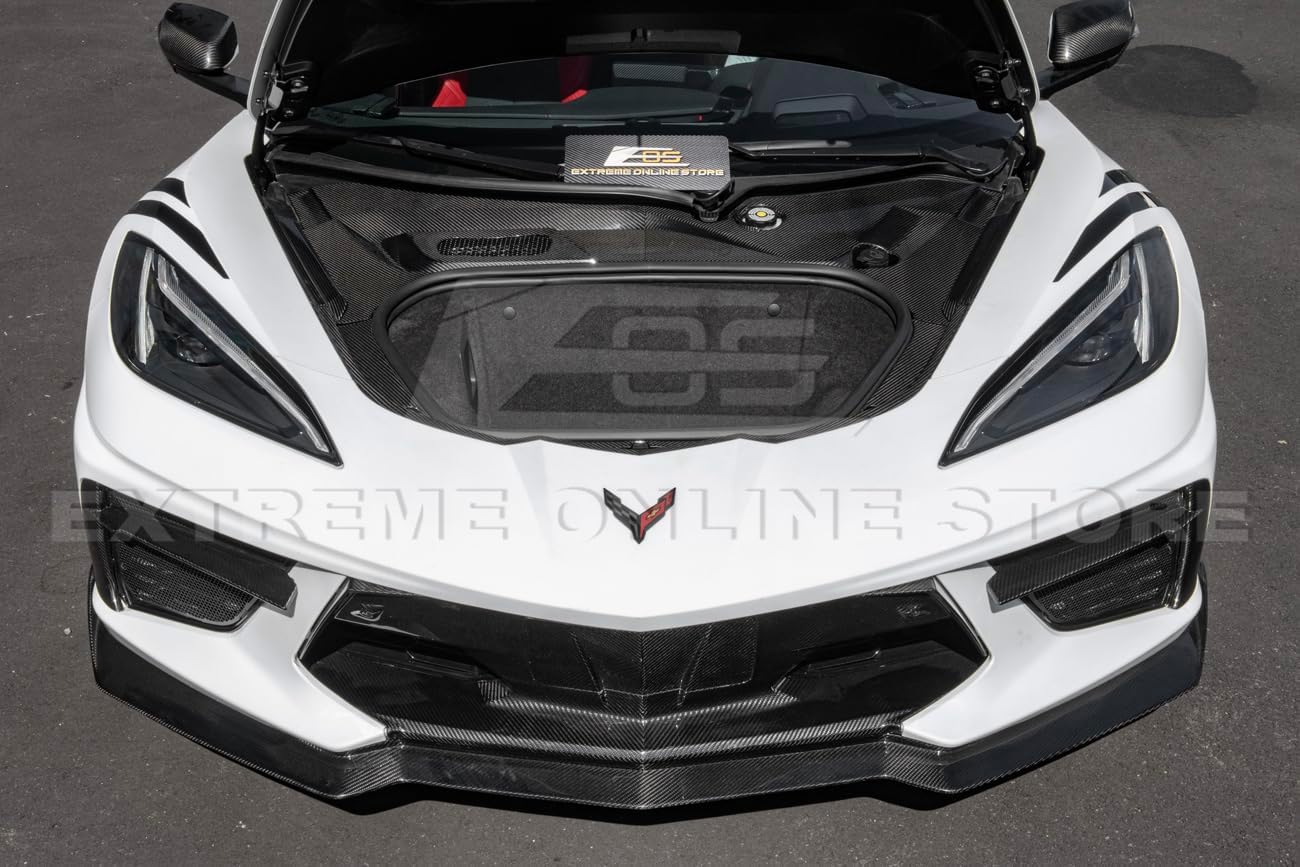 Step-by-step guide for C8 Corvette carbon fiber frunk trim,should I buy C8 carbon fiber trim,C8 frunk trim pros cons,best carbon fiber trim for Corvette,C8 carbon trim worth buying,Corvette C8 dry carbon upgrade - complete tutorial