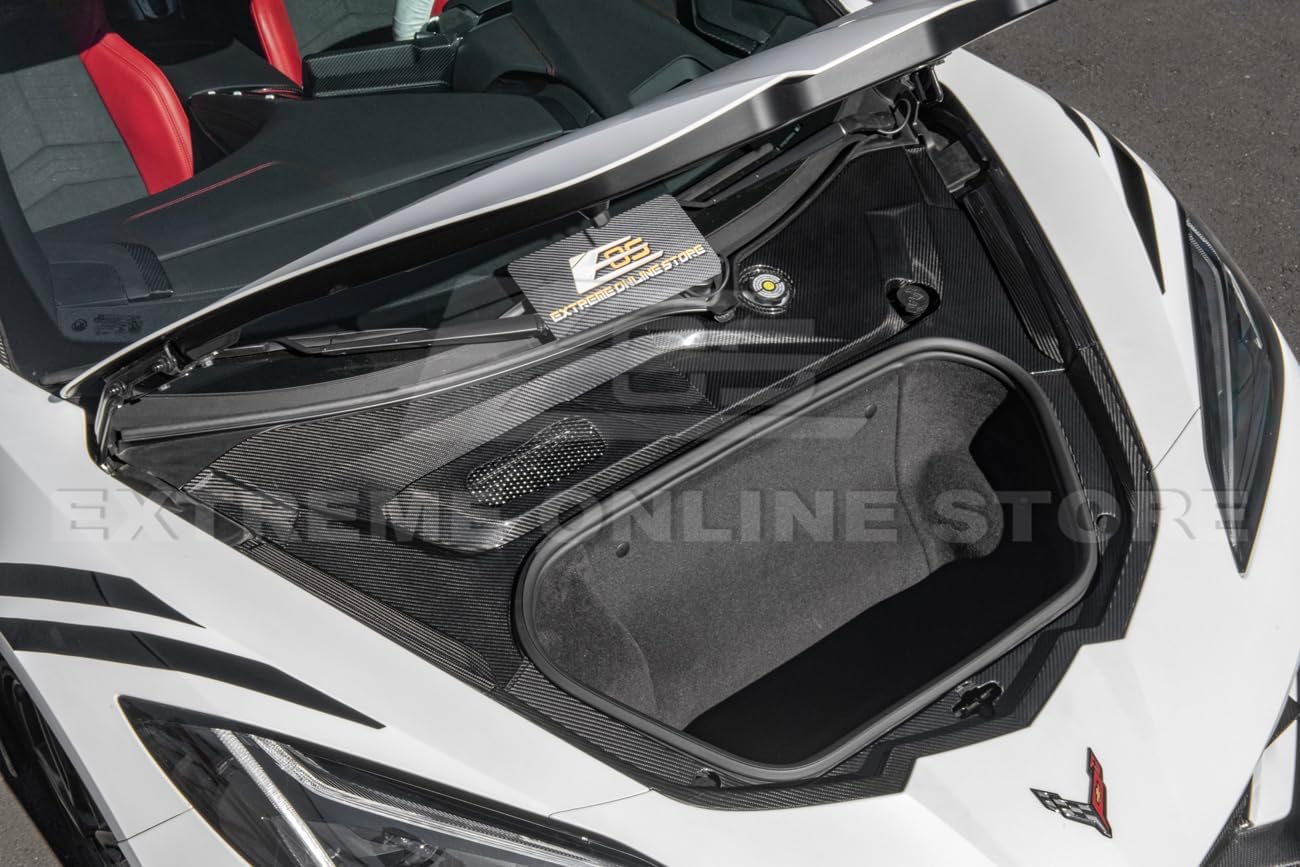C8 Corvette carbon fiber frunk trim,should I buy C8 carbon fiber trim,C8 frunk trim pros cons,best carbon fiber trim for Corvette,C8 carbon trim worth buying,Corvette C8 dry carbon upgrade performance testing and real-world results