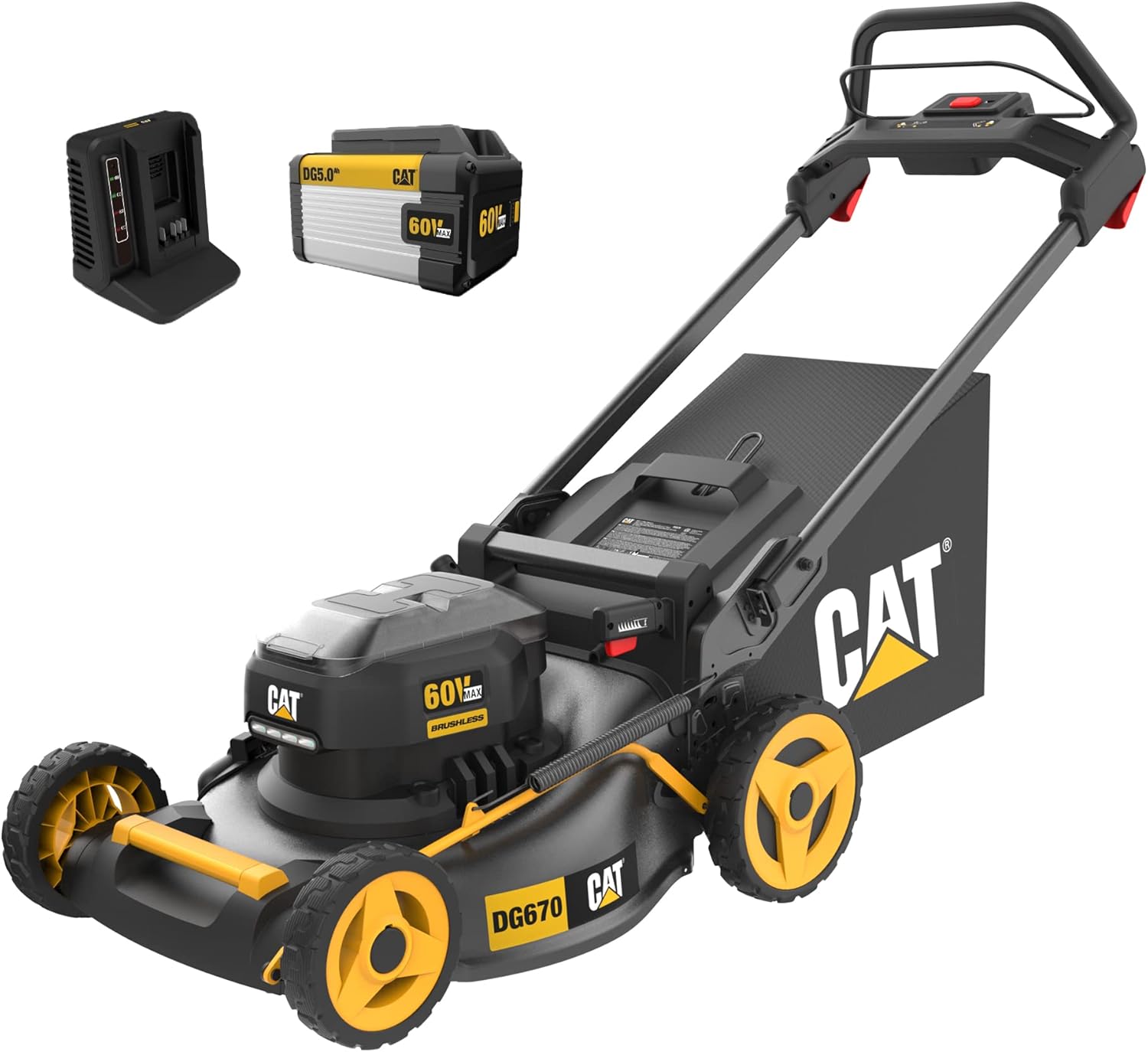 Image 1 of CAT DG670 lawn mower worth it