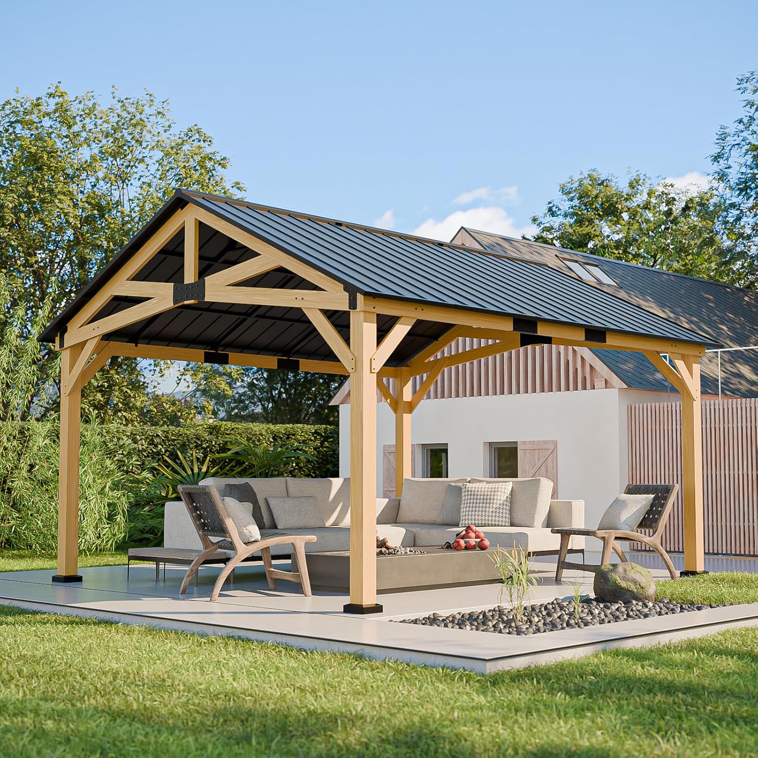 Image 1 of COOS BAY 13x15 hardtop gazebo