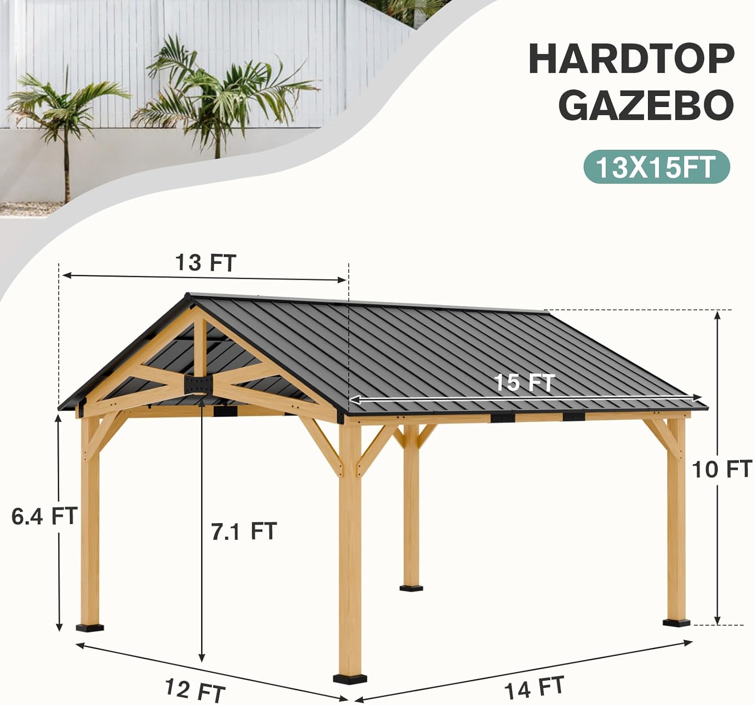 Step-by-step guide for COOS BAY 13x15 hardtop gazebo,COOS BAY gazebo vs backyard,cedar hardtop gazebo pros cons,buy COOS BAY outdoor pavilion,13x15 gazebo worth buying,best hardtop gazebo for patio - complete tutorial