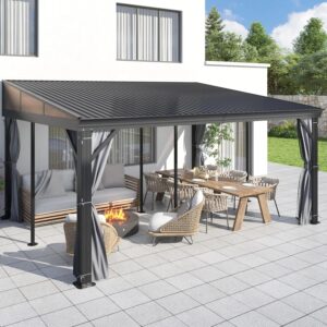 Image 1 of COVERONICS lean to gazebo worth it