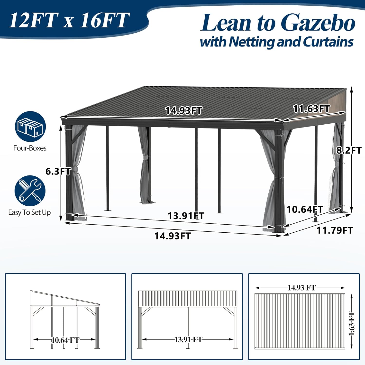 COVERONICS lean to gazebo worth it,should I buy COVERONICS lean to gazebo,COVERONICS gazebo pros cons,best wall mounted gazebo for car,COVERONICS gazebo vs competitors,aluminum lean to gazebo worth buying unboxing and complete package contents