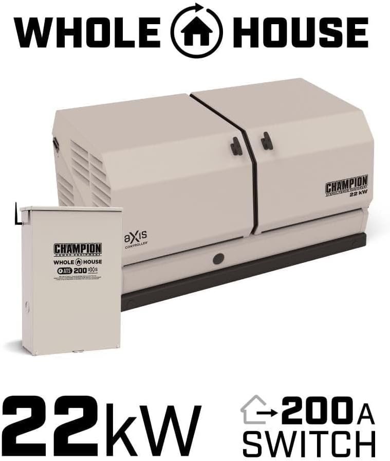 Champion aXis 22kW generator worth it,Champion aXis 22kW pros cons,Champion aXis 22kW vs alternatives,should I buy Champion aXis 22kW,best whole house generator for home,Champion aXis 22kW honest assessment unboxing and complete package contents