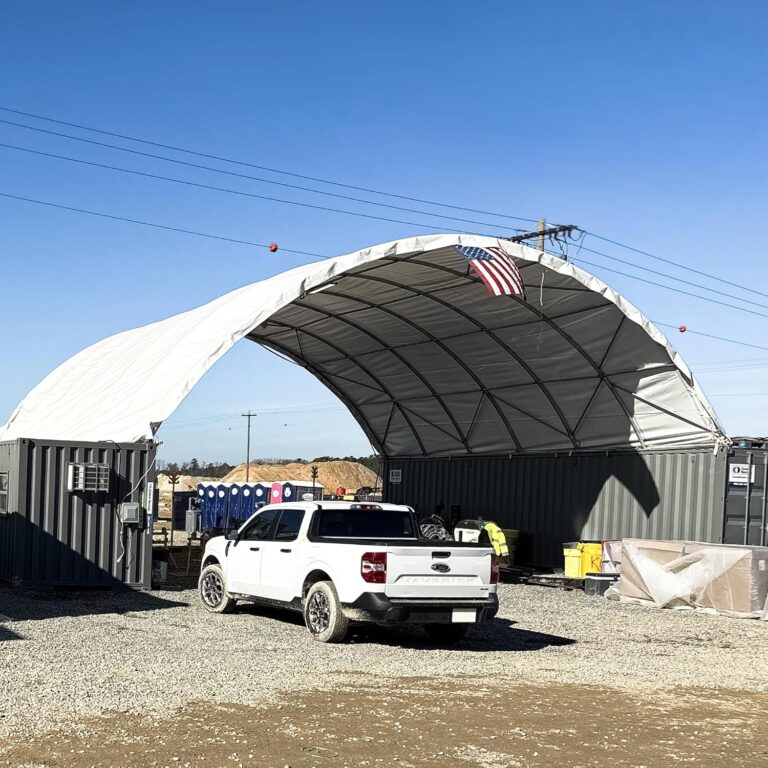 Image 1 of Chery Industrial 40x40ft Canopy Shelter