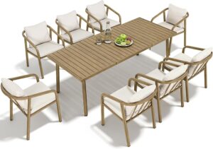 Image 1 of CikaCika 9-piece patio dining set