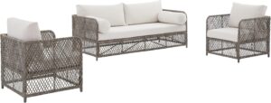 Image 1 of Crosley Furniture Granite Bay outdoor sofa set