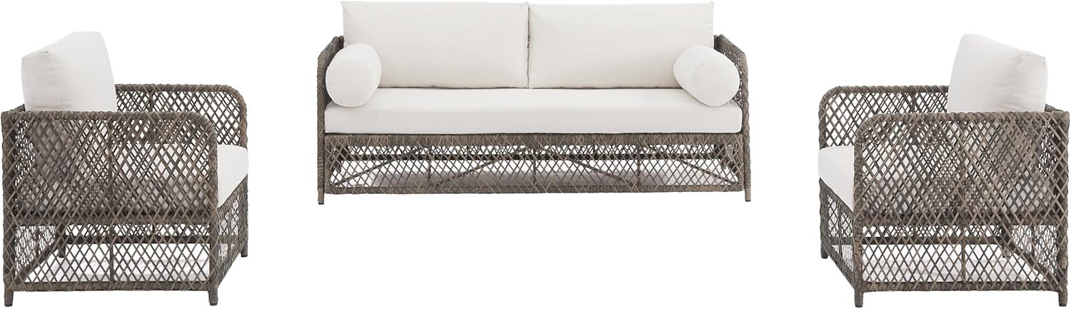 Crosley Furniture Granite Bay outdoor sofa set,best Crosley wicker patio furniture,Crosley Granite Bay sofa set worth buying,outdoor sofa set for deck pros cons,modern wicker patio furniture for porch,Crosley vs other wicker sofa sets unboxing and complete package contents