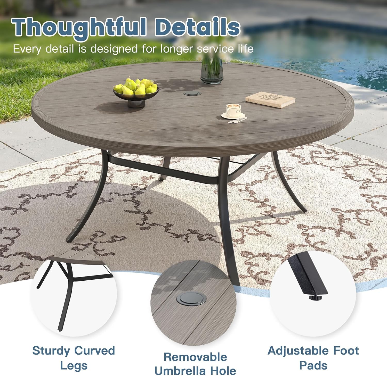 DIFY 9 piece patio dining set,DIFY patio set pros cons,best outdoor dining set for 8,DIFY swivel chairs worth buying,all weather patio set for backyard,should I buy DIFY dining set unboxing and complete package contents