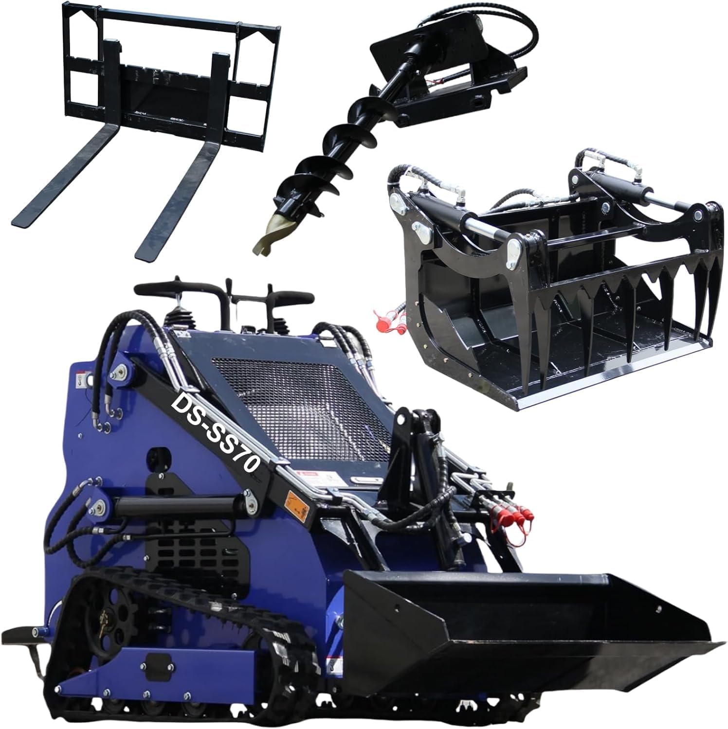 DS-SS70 compact loader worth it,DS-SS70 pros cons,best compact loader for farm,skid steer loader buying guide,23hp mini loader honest,should I buy a DS-SS70 unboxing and complete package contents