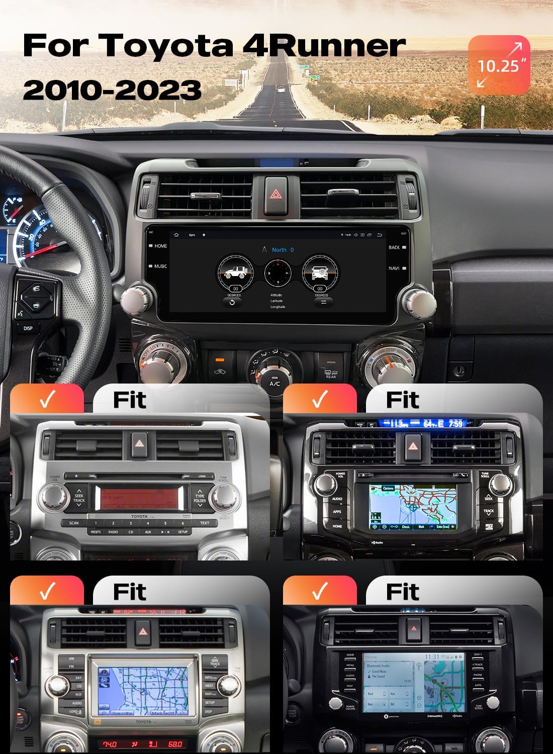 Dasaita 4Runner head unit worth buying,Dasaita head unit pros cons,best head unit for 4Runner,Dasaita vs other 4Runner stereos,should I buy Dasaita for 4Runner,Dasaita Android 13 car stereo unboxing and complete package contents
